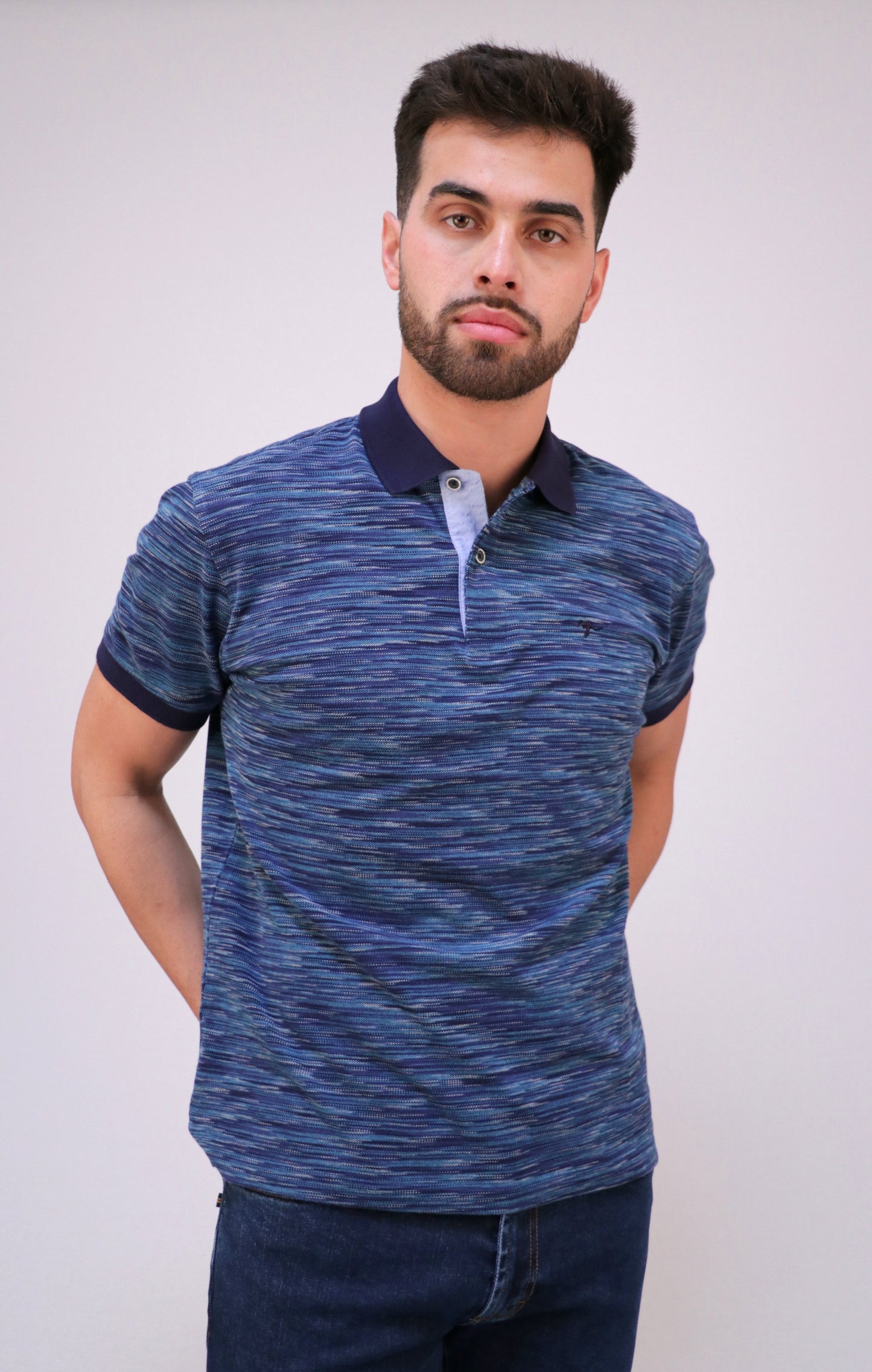 Polo Pique Flamé