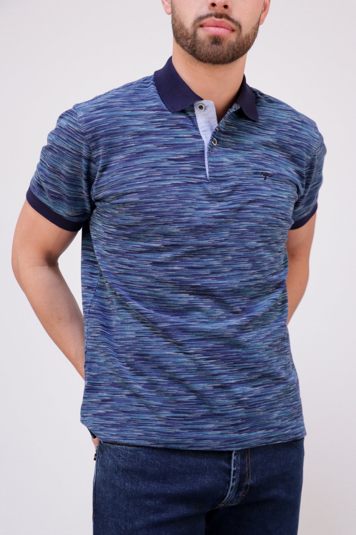 Polo Pique Flamé
