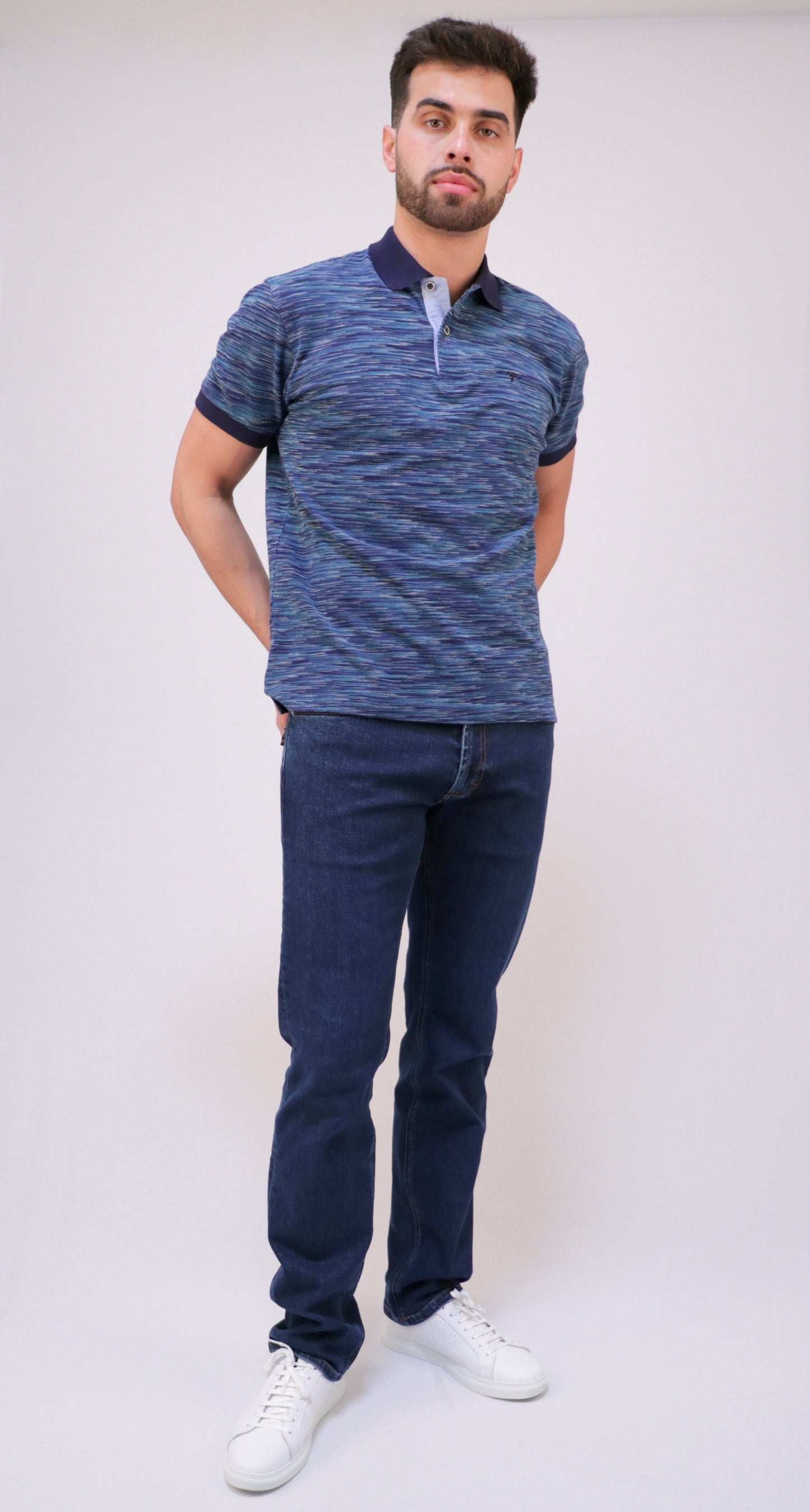 Polo Pique Flamé
