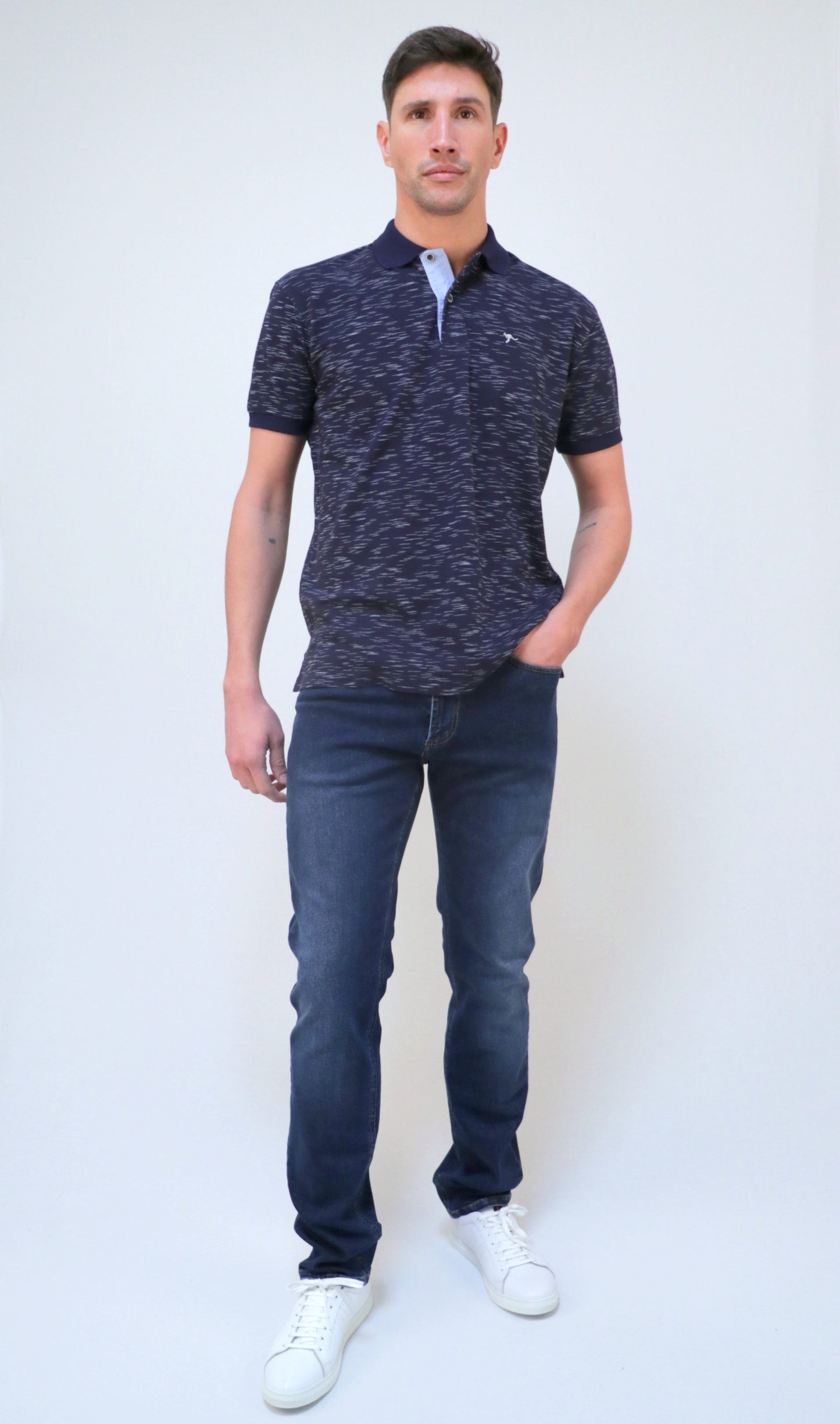 Polo Pique Flamé