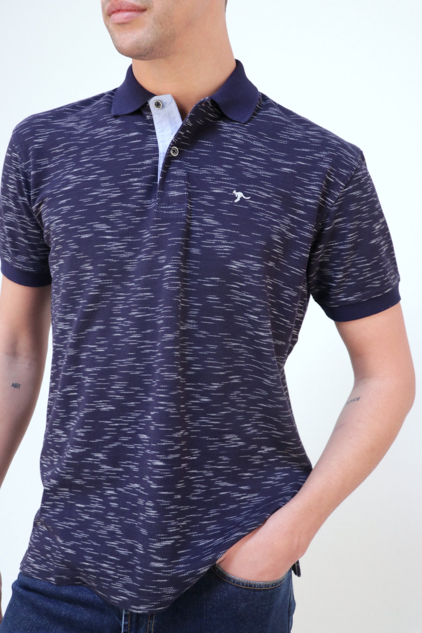 Polo Pique Flamé