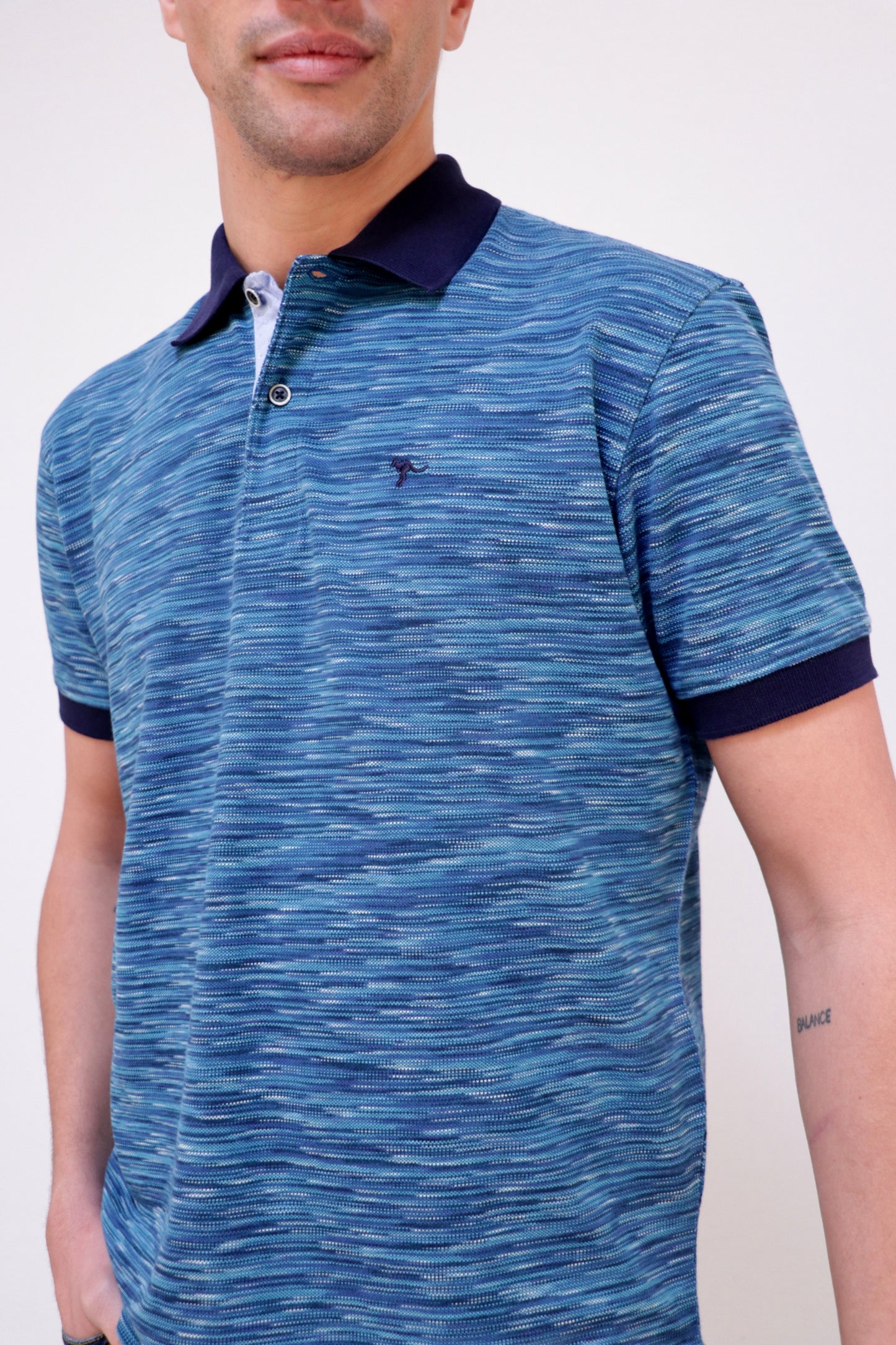 Polo Pique Flamé