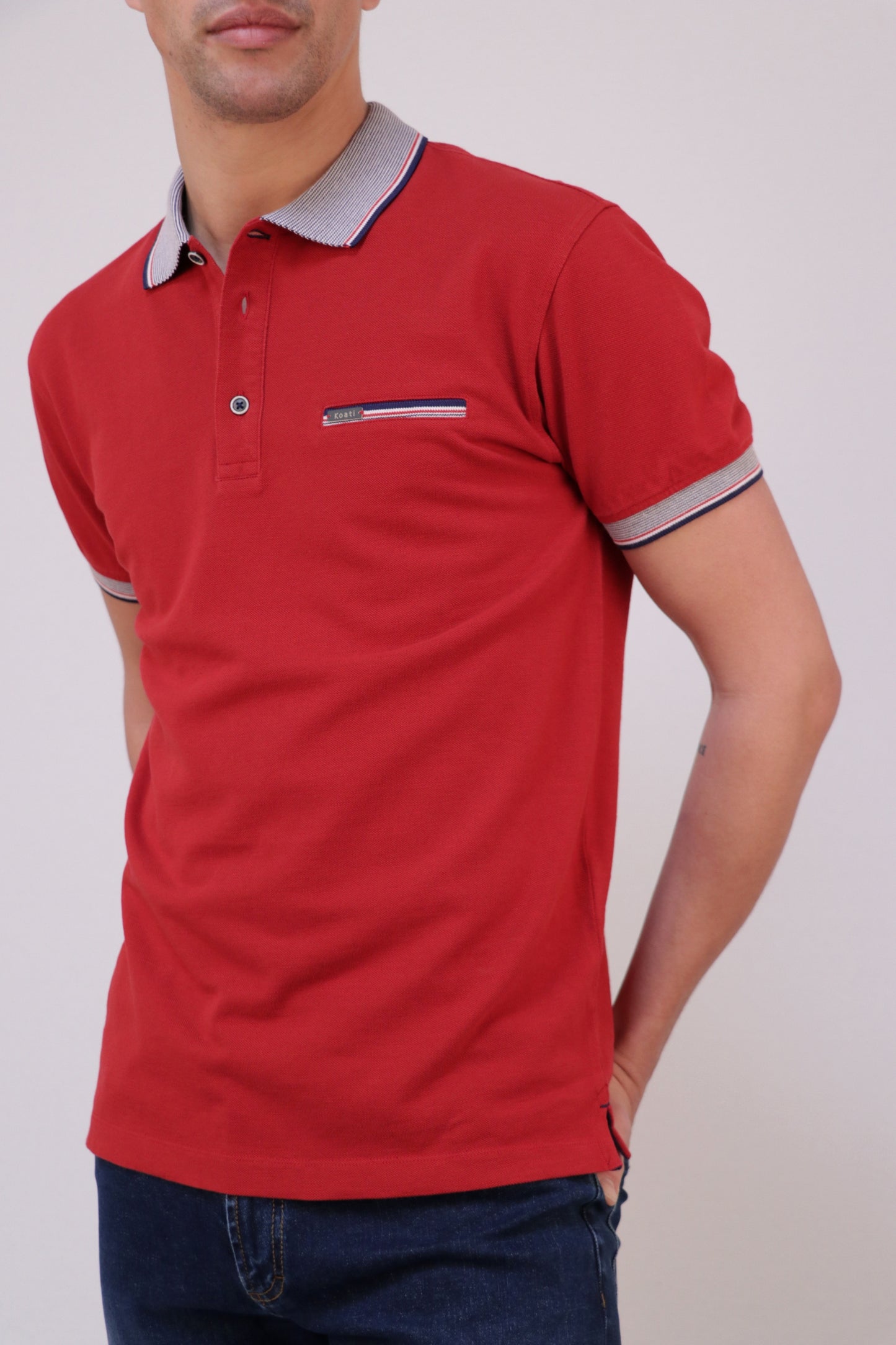 Polo Piqué Flamé com Bolso Interior