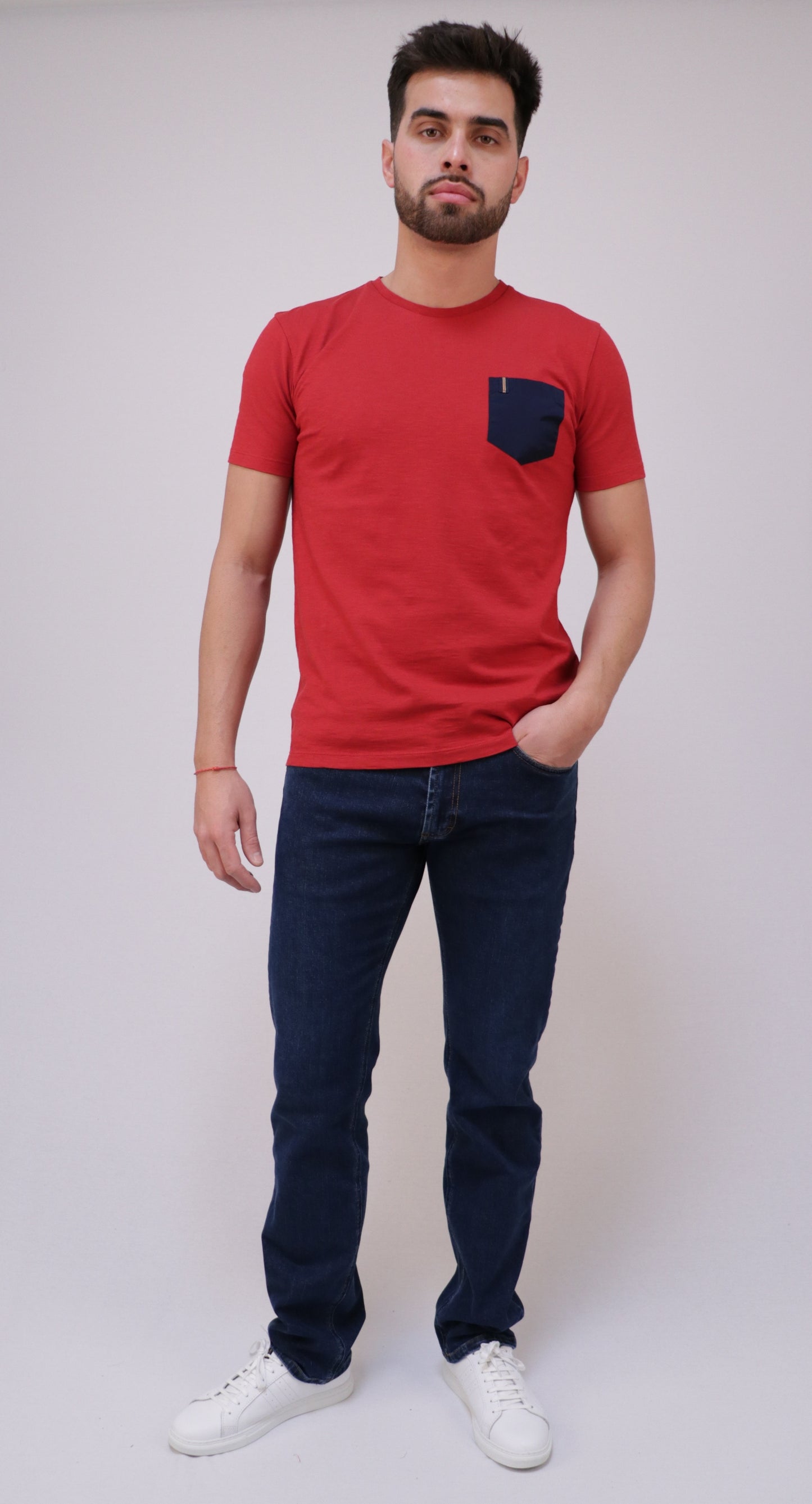 Tshirt Jersey Flamé Com Bolso