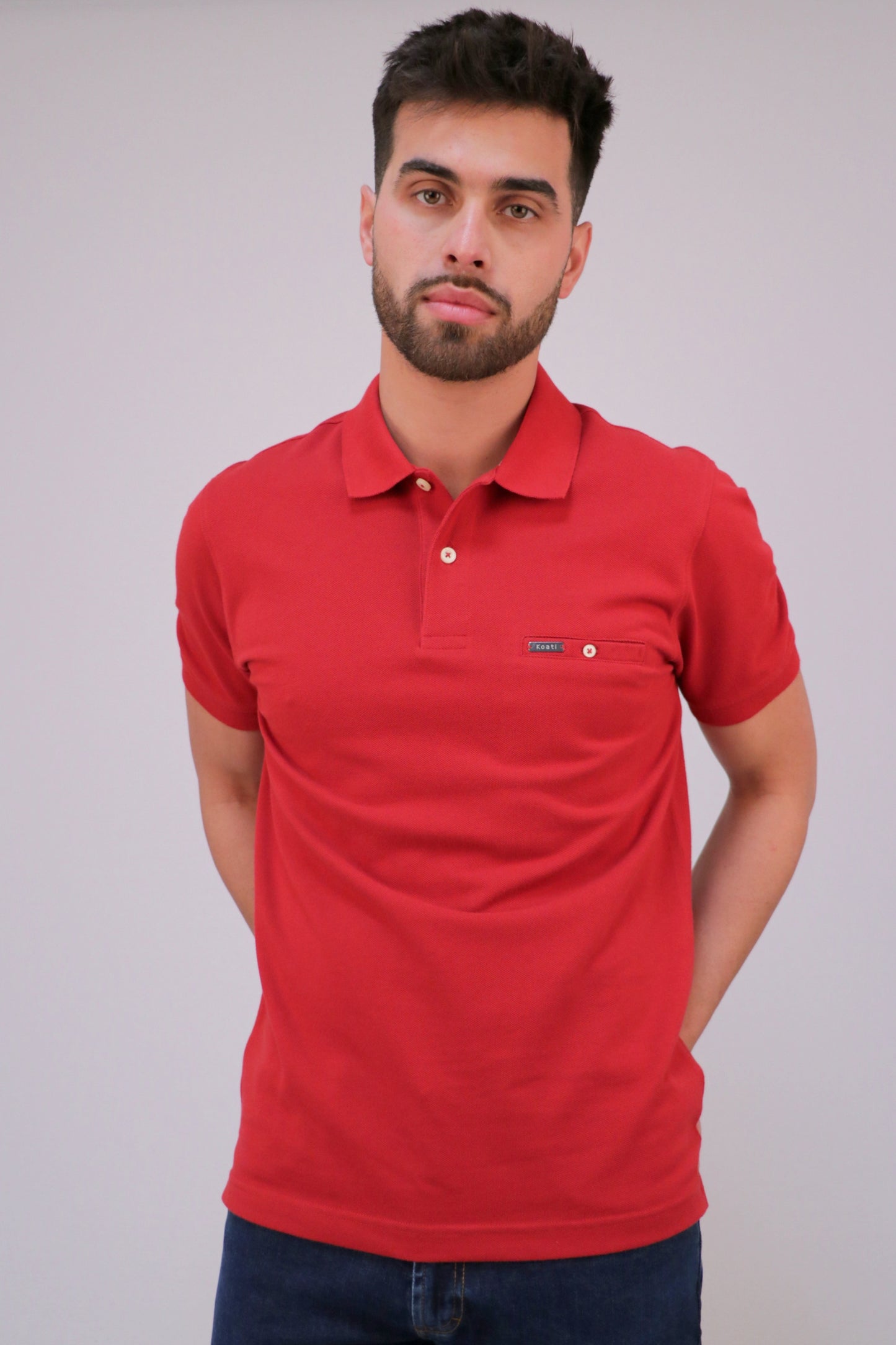 Polo Piqué com Bolso Interior