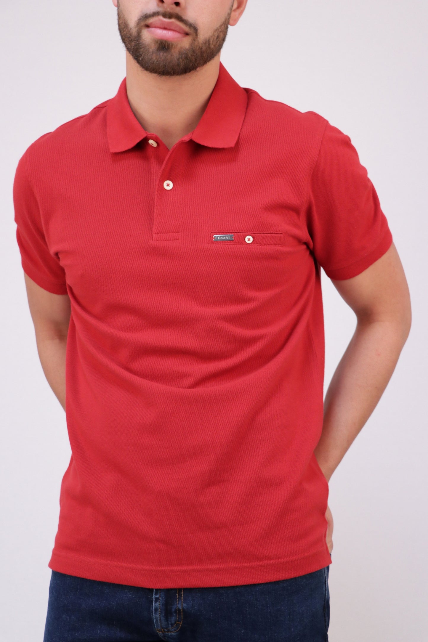 Polo Piqué com Bolso Interior