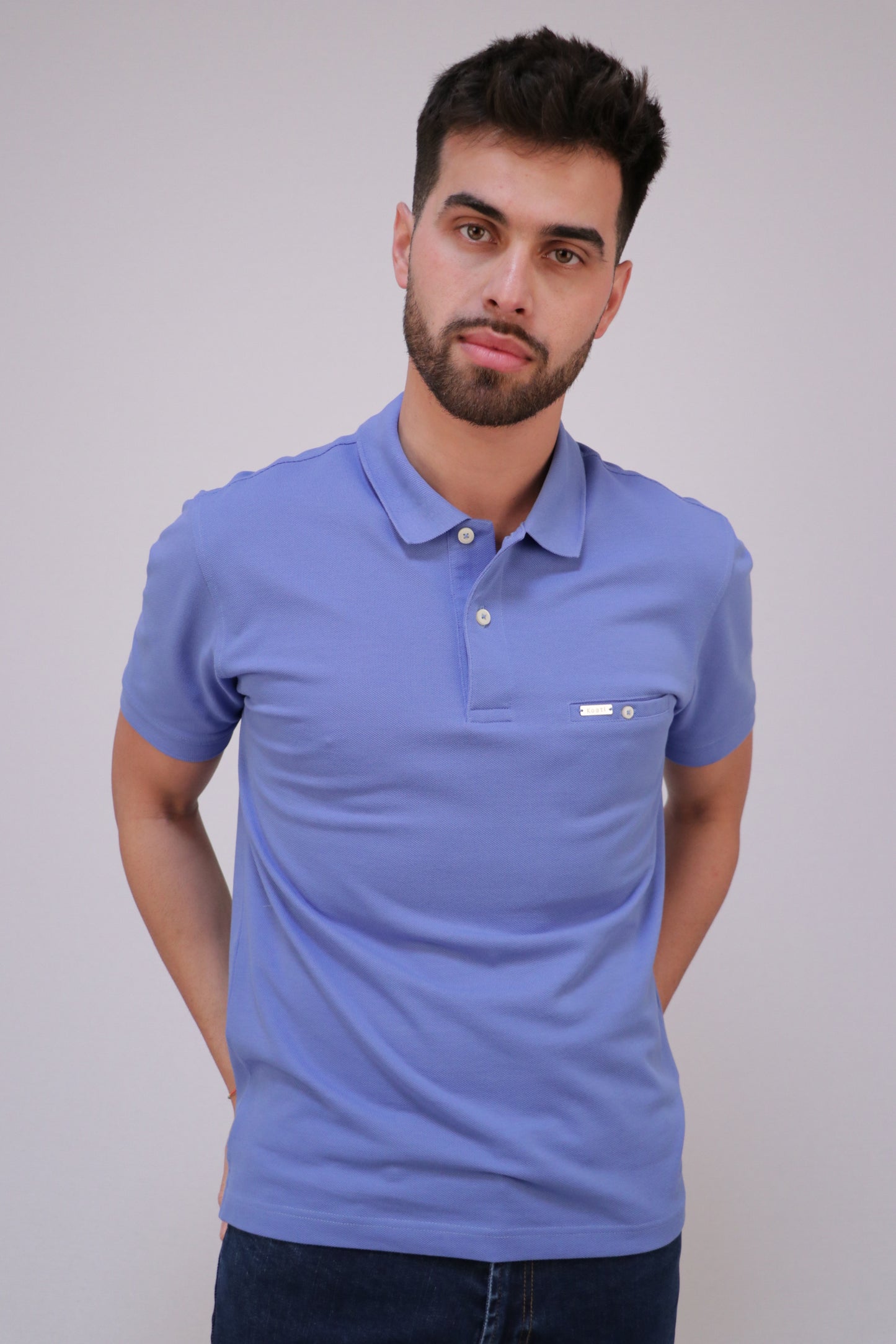 Polo Piqué com Bolso Interior
