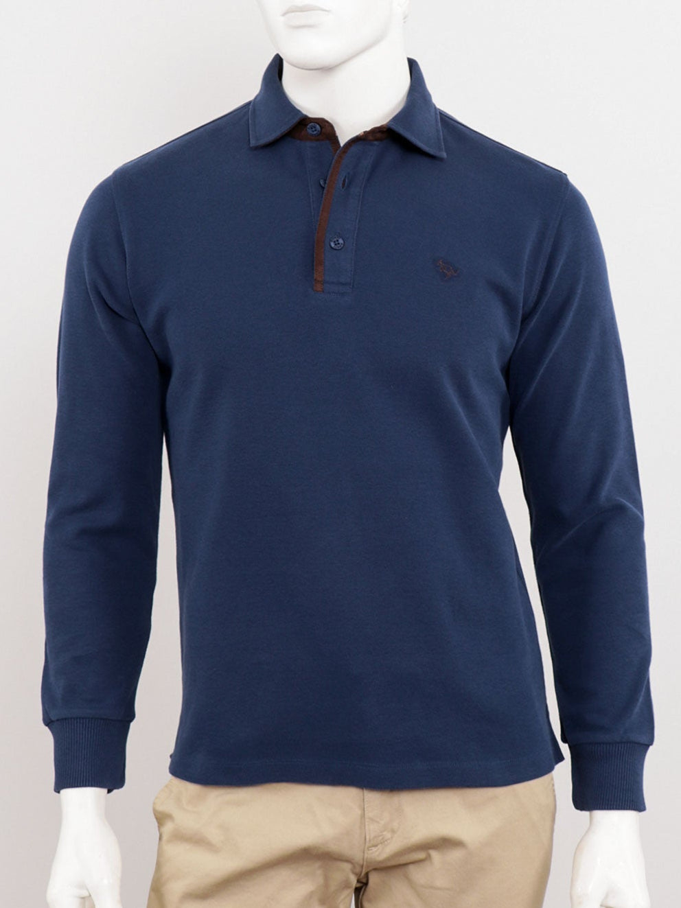 Polo Piqué Interlock c/ Aplicação Tecido