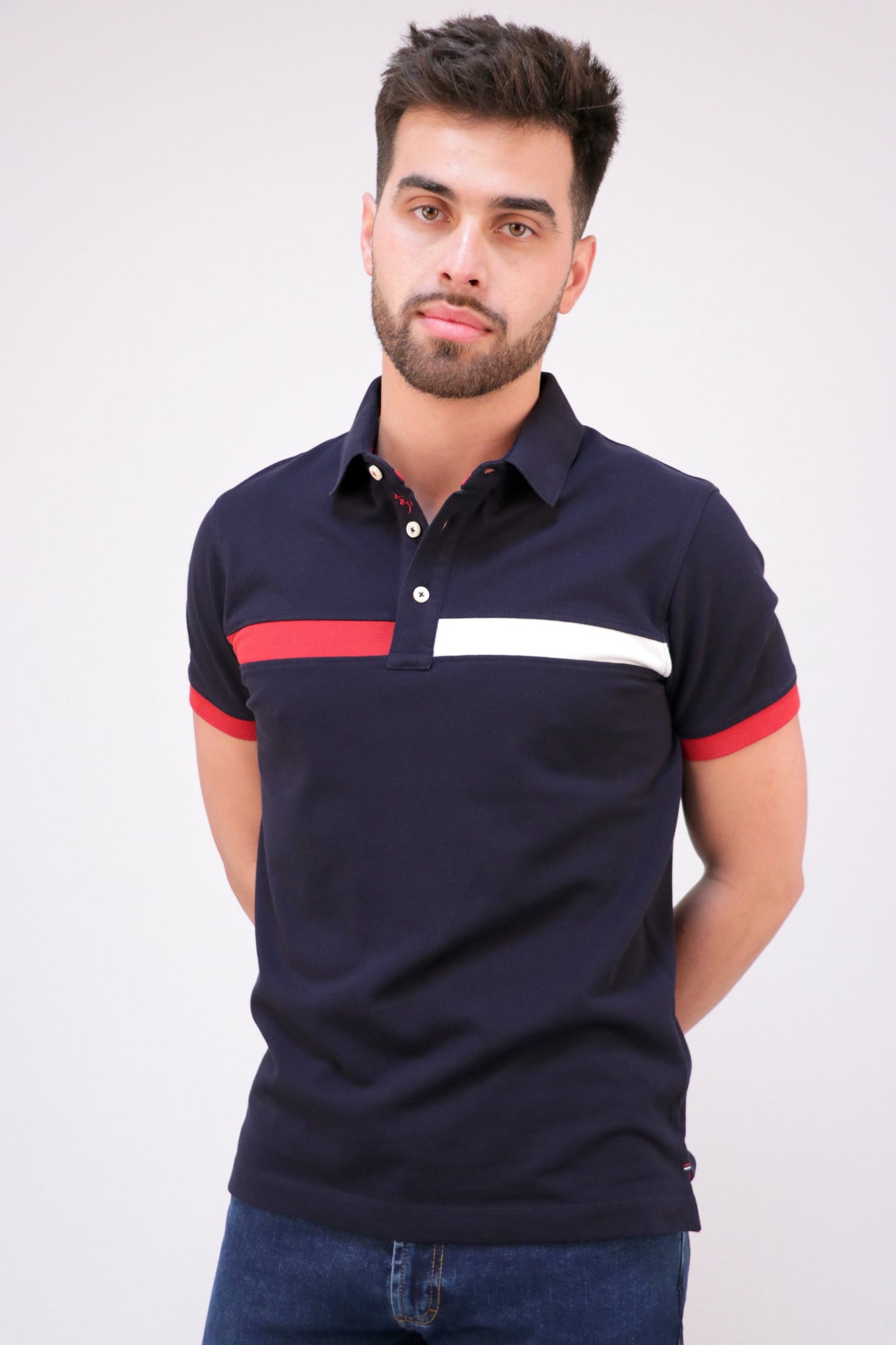 Polo Piqué Com Encaixes