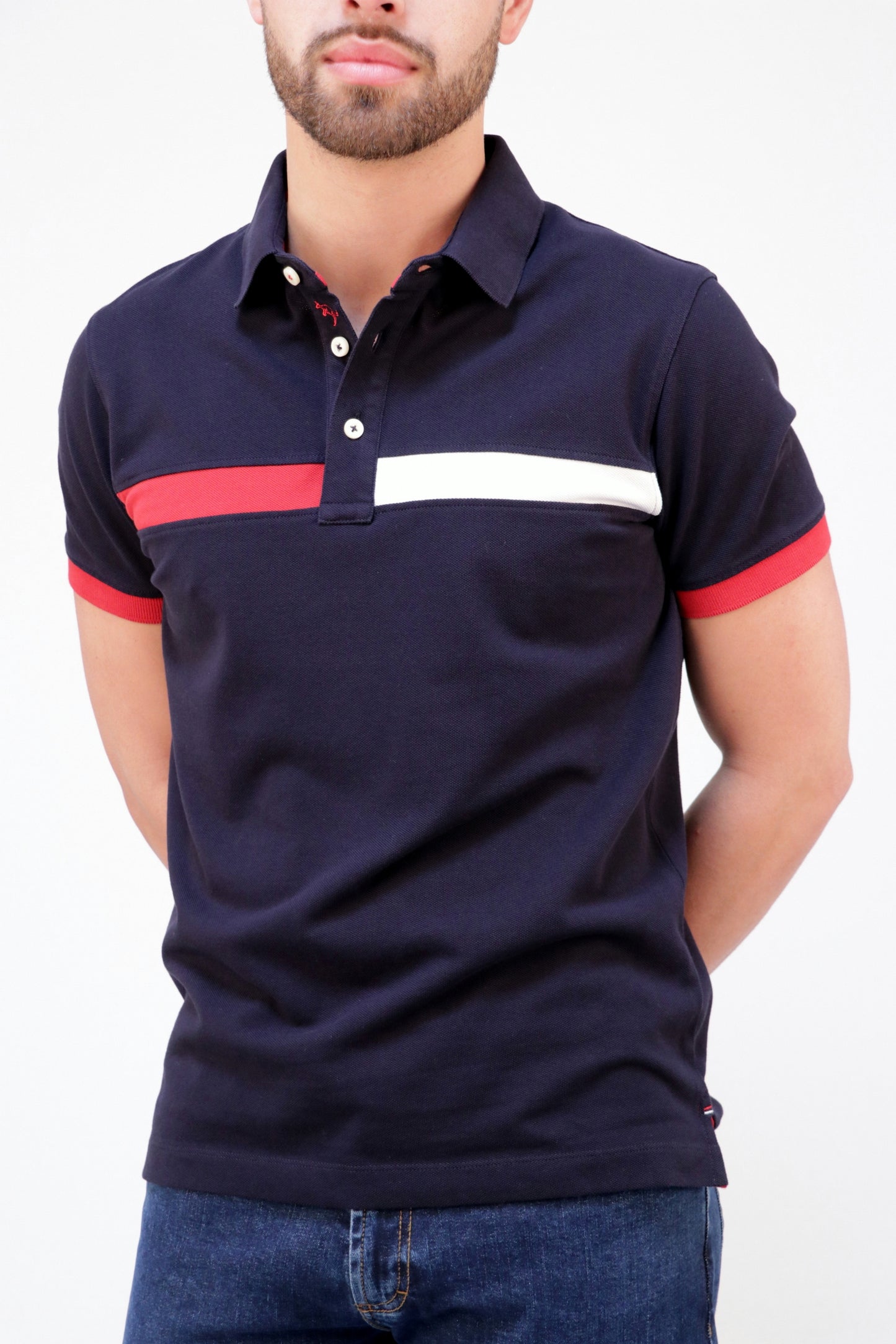 Polo Piqué Com Encaixes