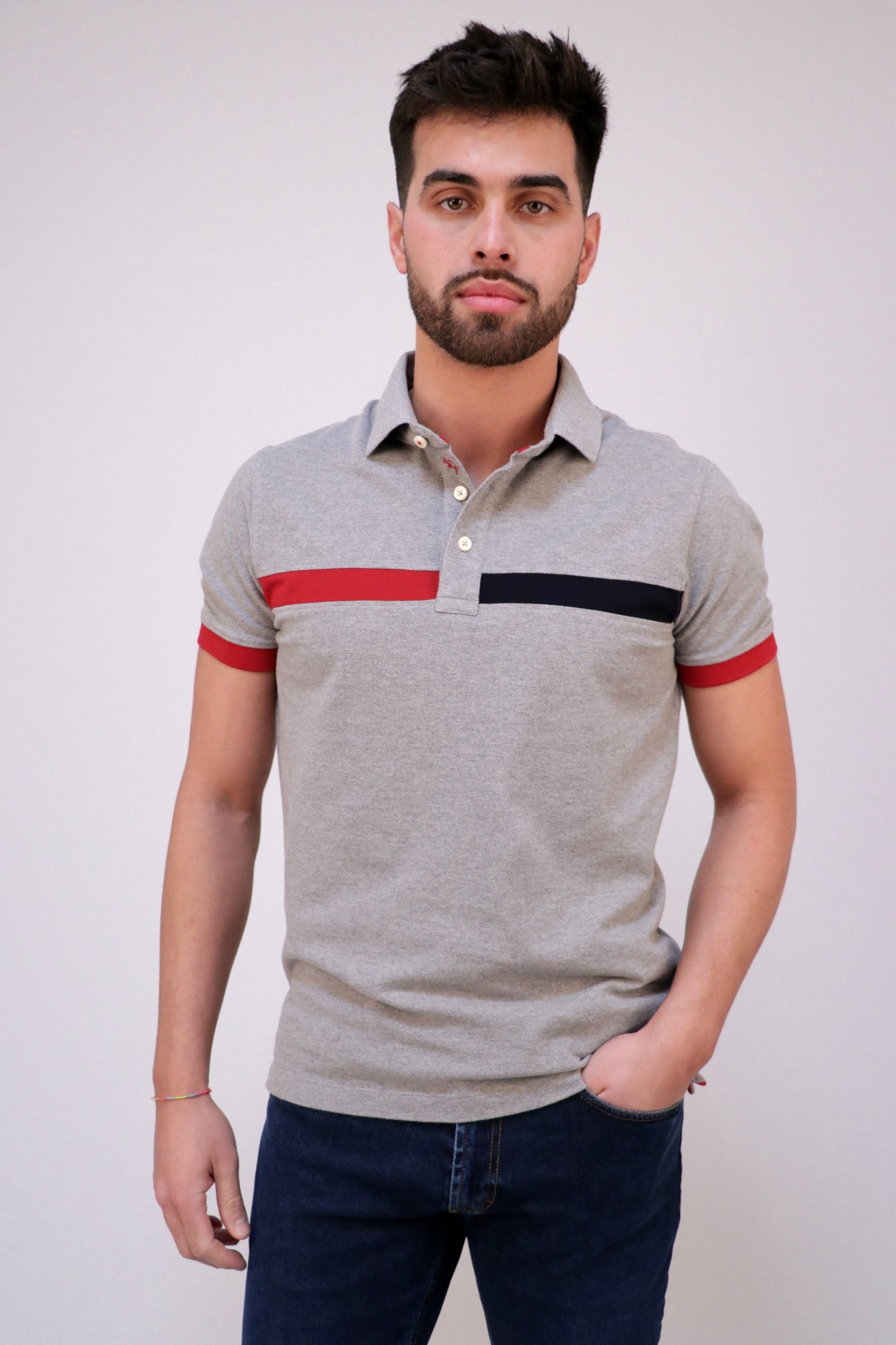 Polo Piqué Com Encaixes
