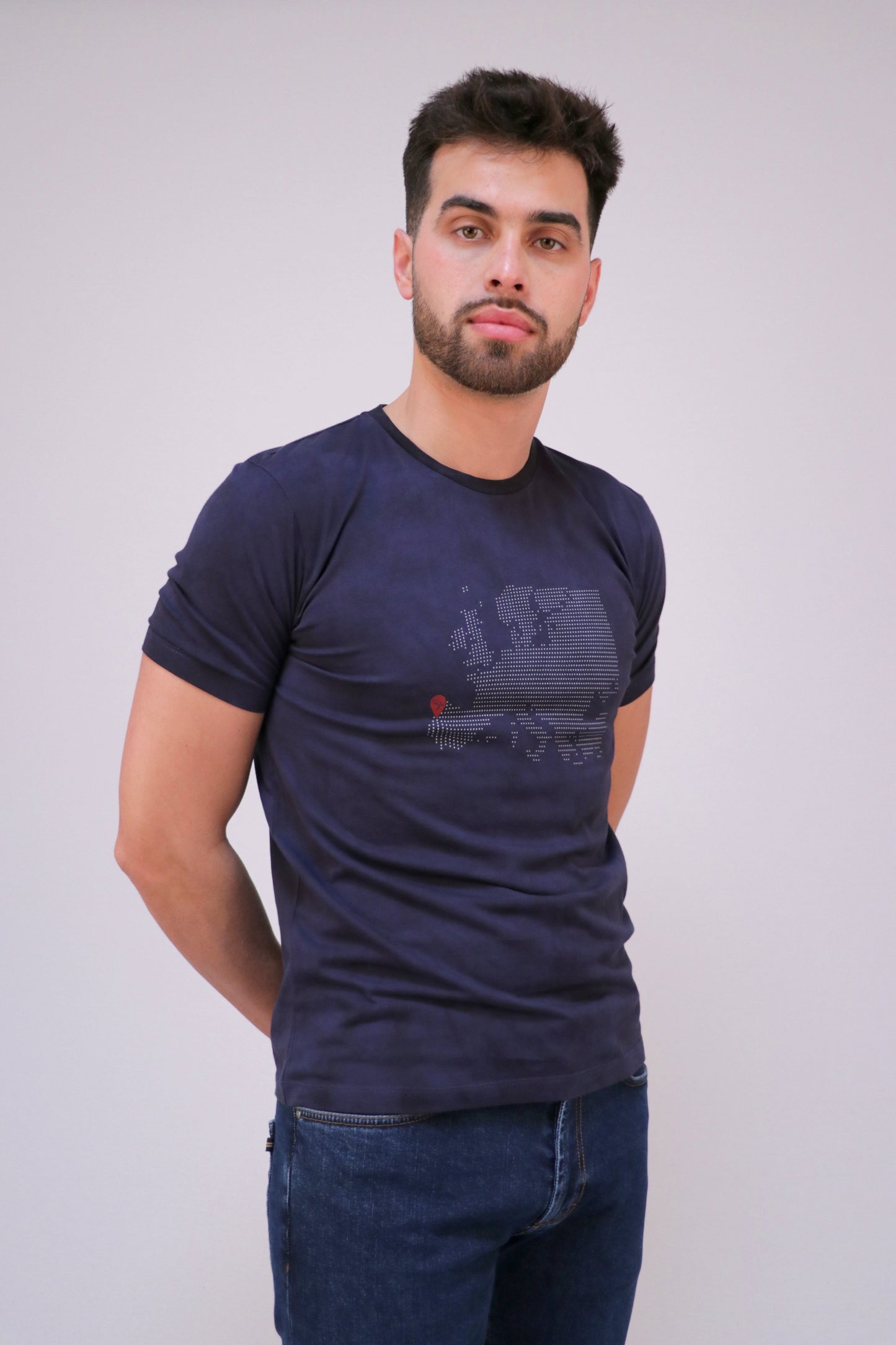 Tshirt Com Estampado Batik