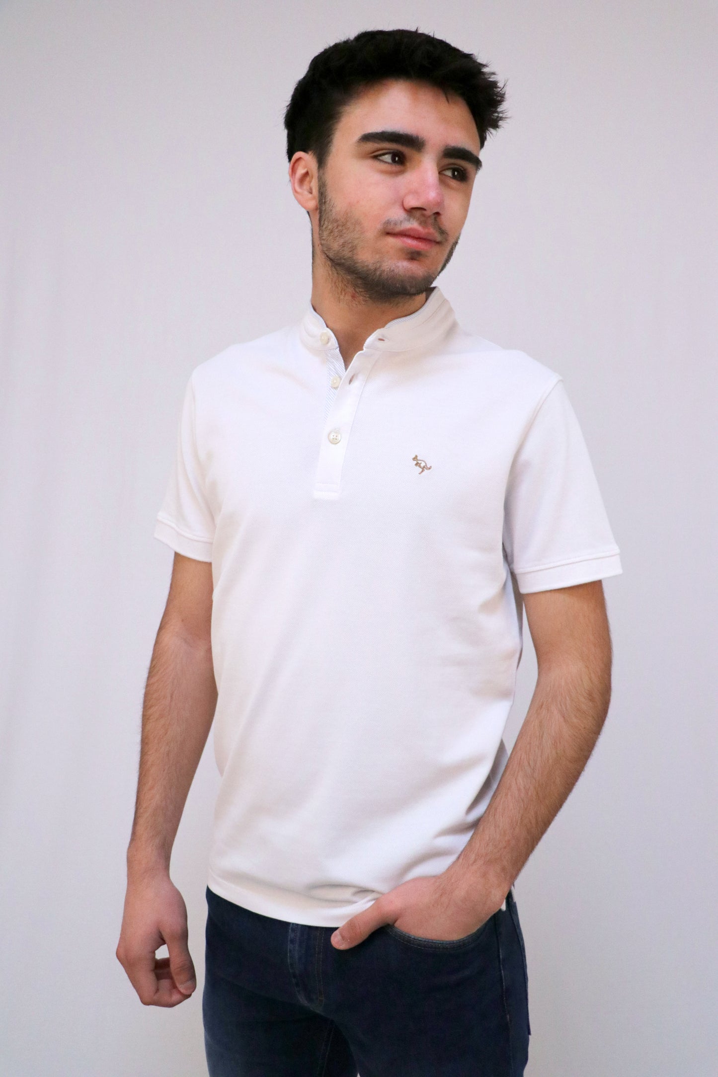 Polo Piqué com Pé de Gola