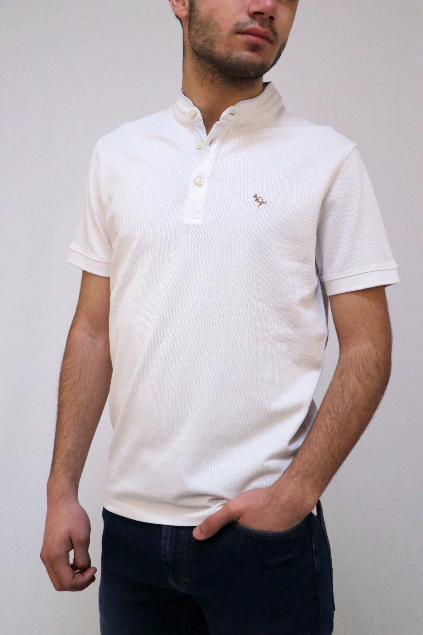 Polo Piqué com Pé de Gola
