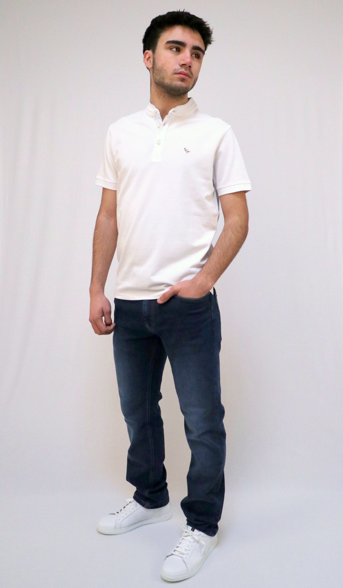 Polo Piqué com Pé de Gola