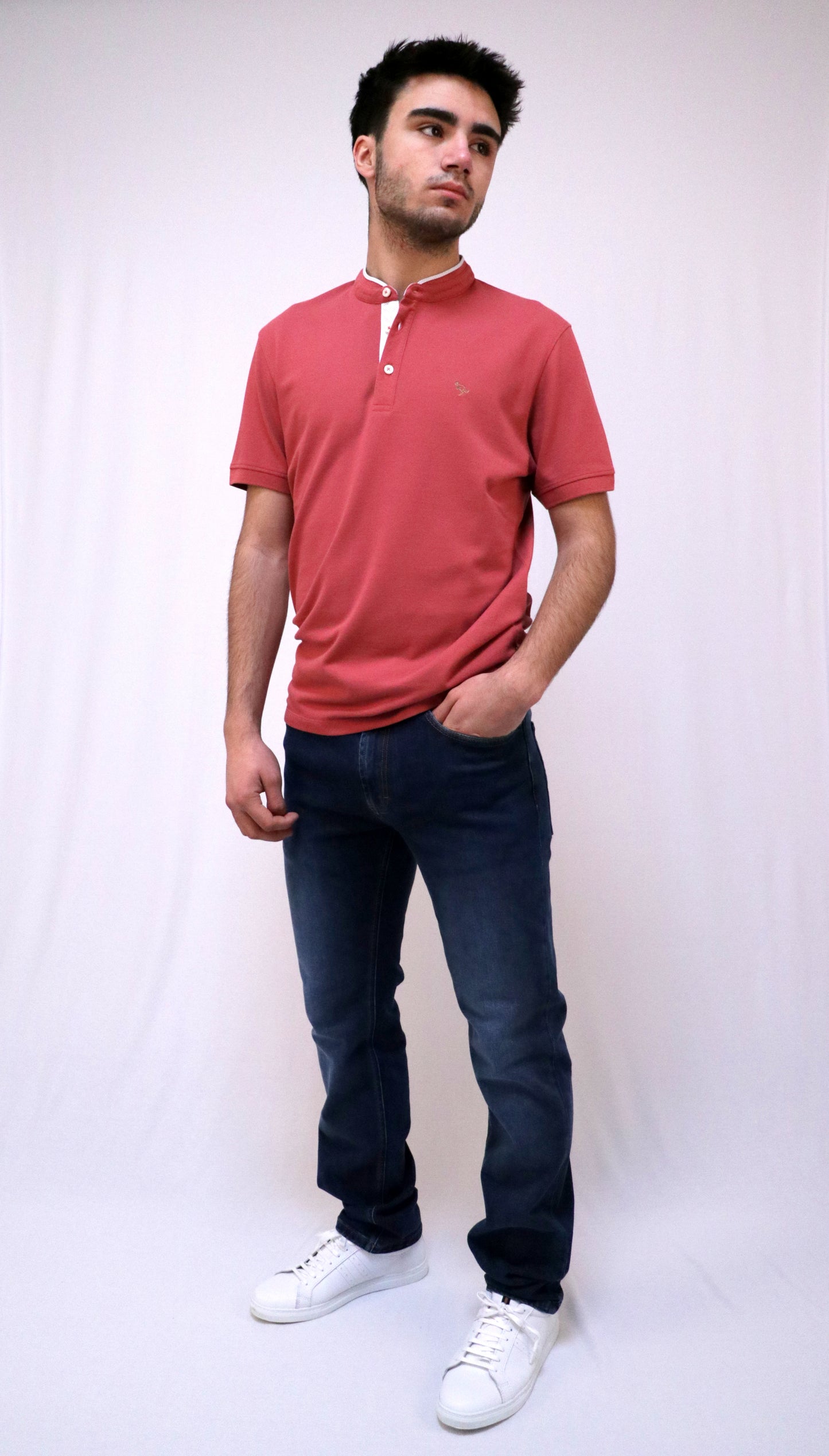 Polo Piqué com Pé de Gola