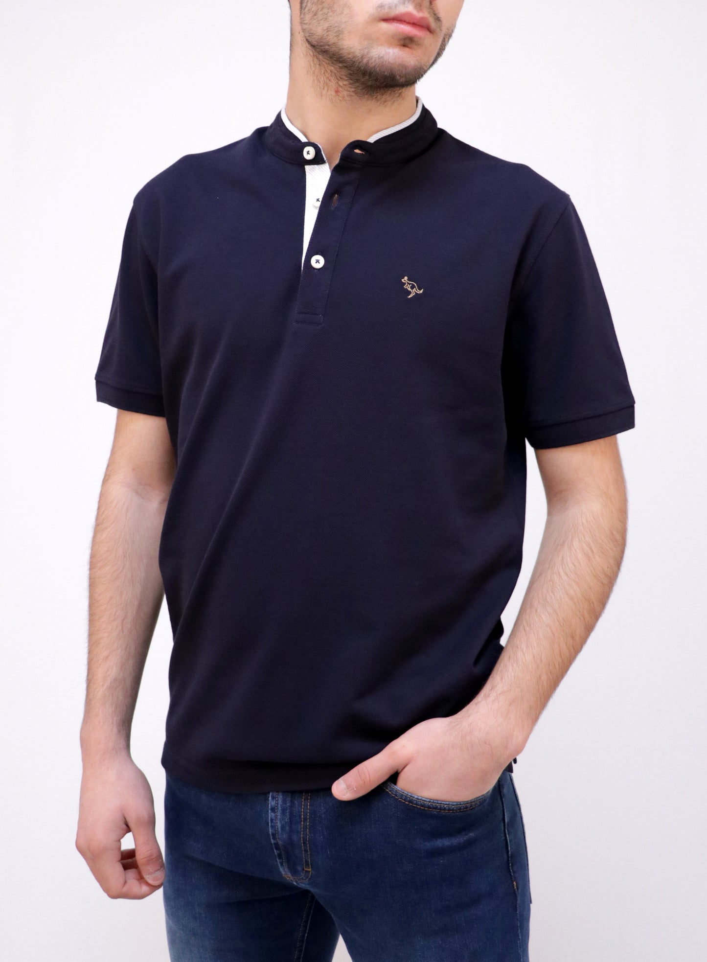 Polo Piqué com Pé de Gola
