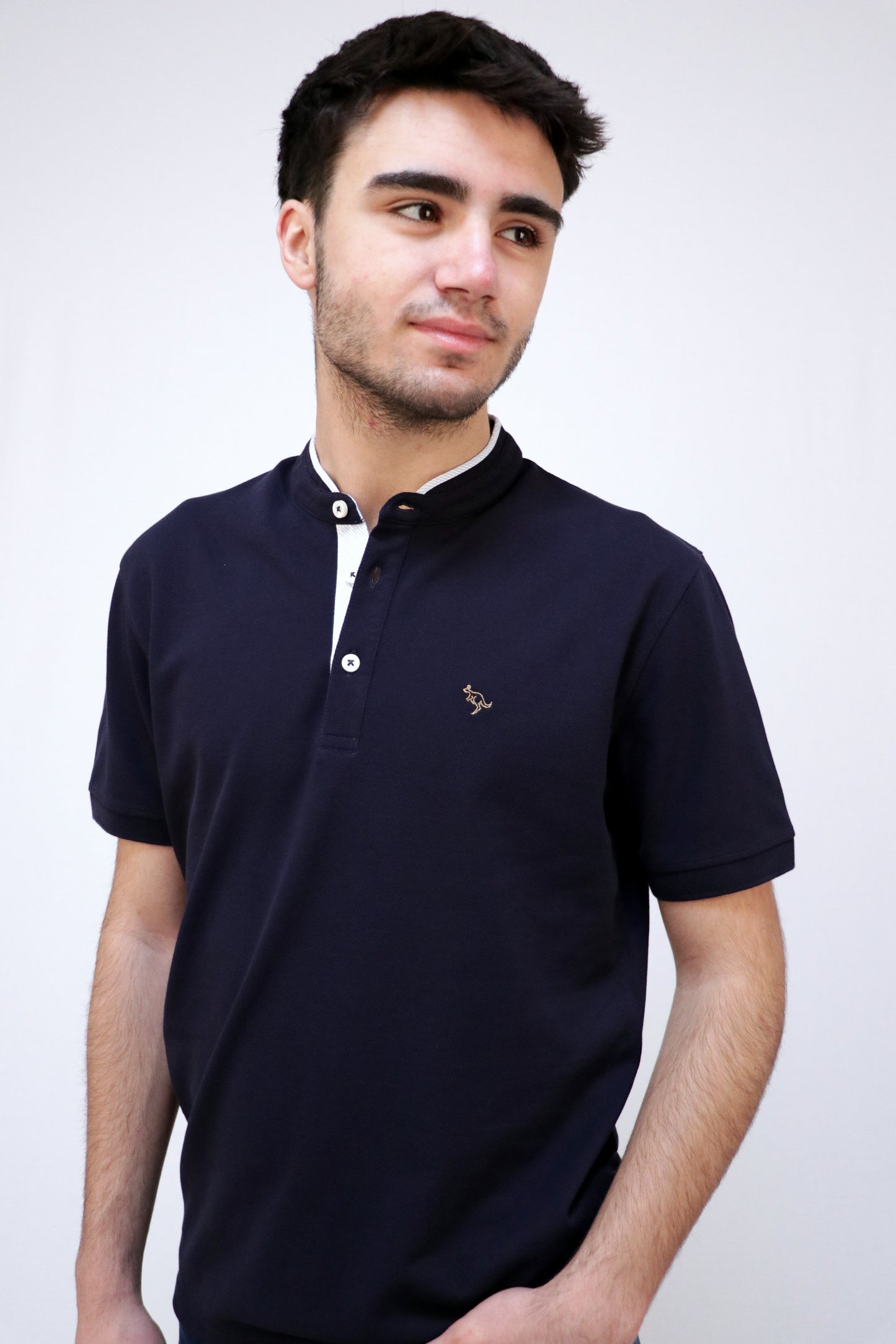 Polo Piqué com Pé de Gola