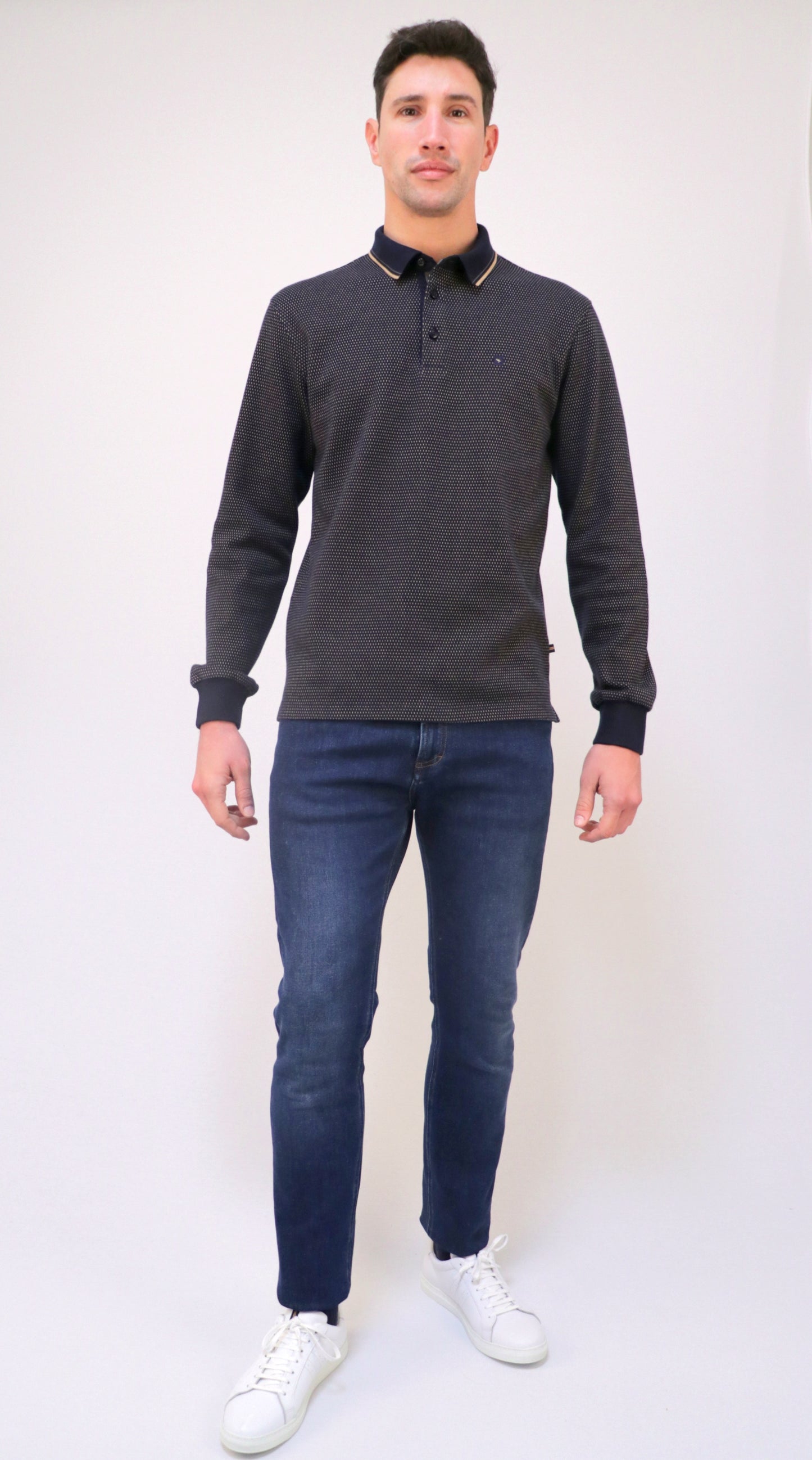 Polo Jacquard Pintas