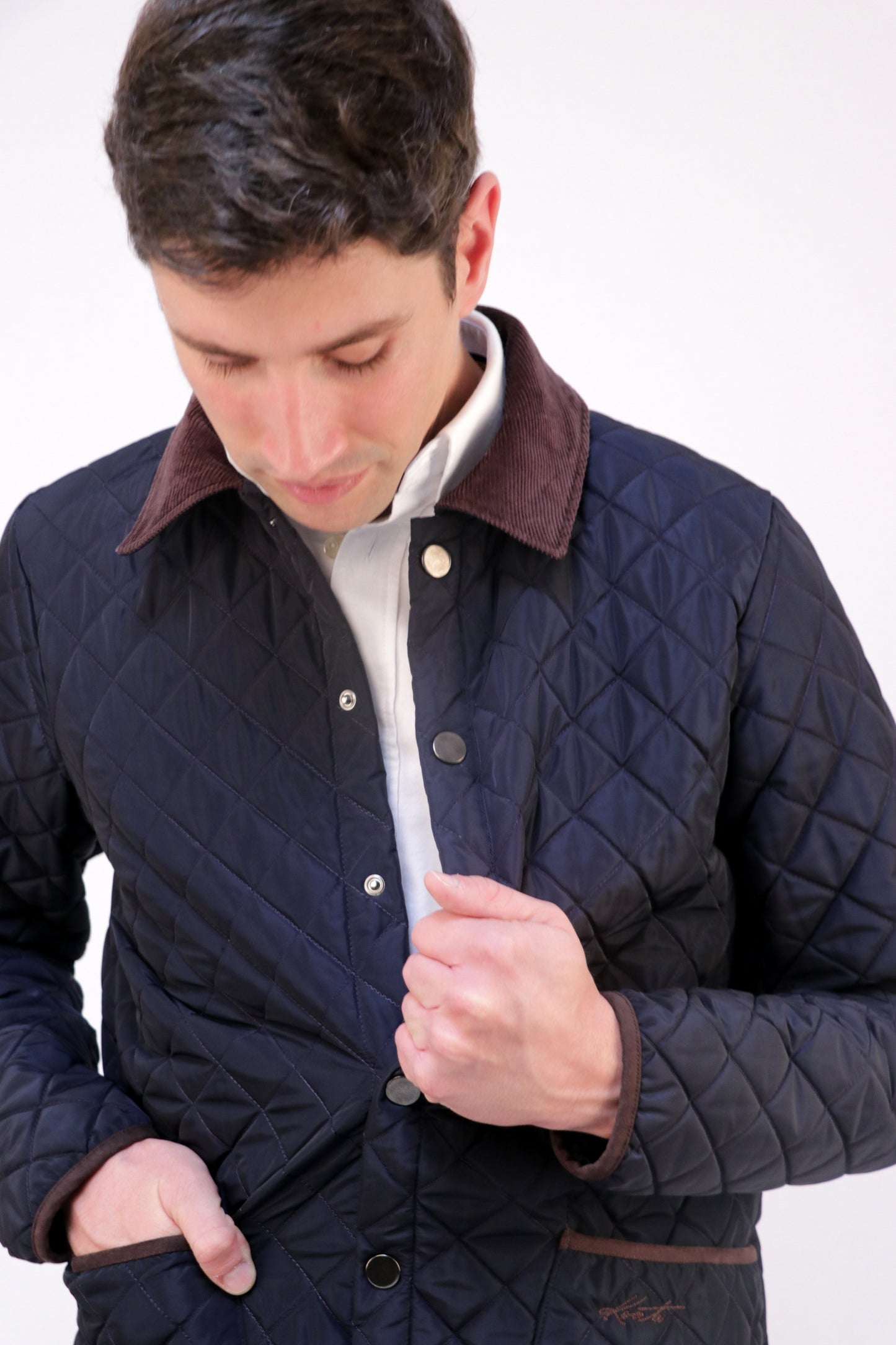 Parka Com Gola Tecido