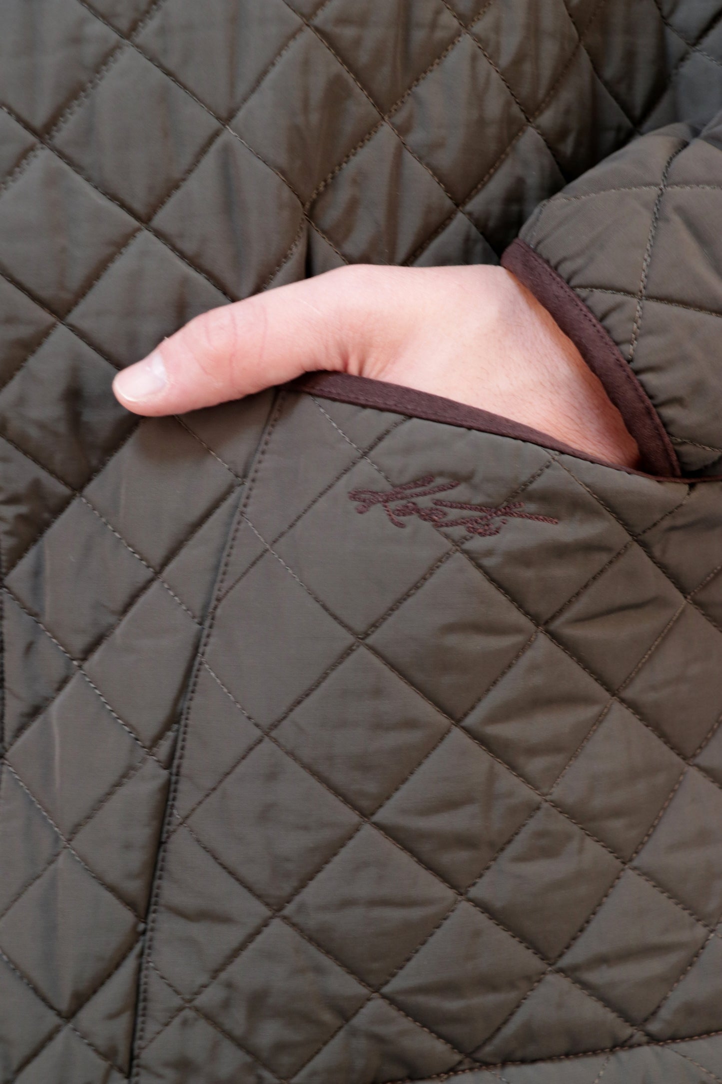Parka Com Gola Tecido