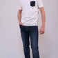 Tshirt Jersey Flamé Com Bolso