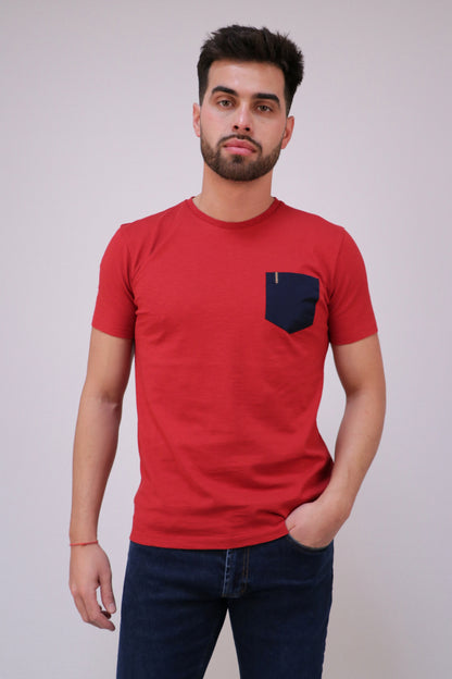 Tshirt Jersey Flamé Com Bolso
