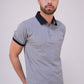 Polo Piqué Vanizado Com Colarinho E Bolso Interior