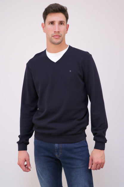 Pullover Decote em V