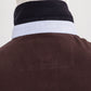 Polo Adulto em Jersey com Colarinho Sarja