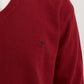 Pullover Adulto em Malha Exterior Decote em V