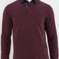 Polo Adulto em Jersey com Colarinho Sarja