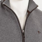 Sweat Adulto Interlock Dupla Face, C/ Cotoveleiras em Tecido tipo Pele