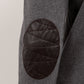 Sweat Adulto Interlock Dupla Face, C/ Cotoveleiras em Tecido tipo Pele