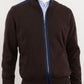Casaco Interlock C/ Tecido De Nylon