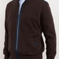 Casaco Interlock C/ Tecido De Nylon