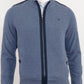 Casaco Interlock C/ Tecido De Nylon