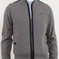 Casaco Interlock C/ Tecido De Nylon