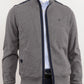 Casaco Interlock C/ Tecido De Nylon